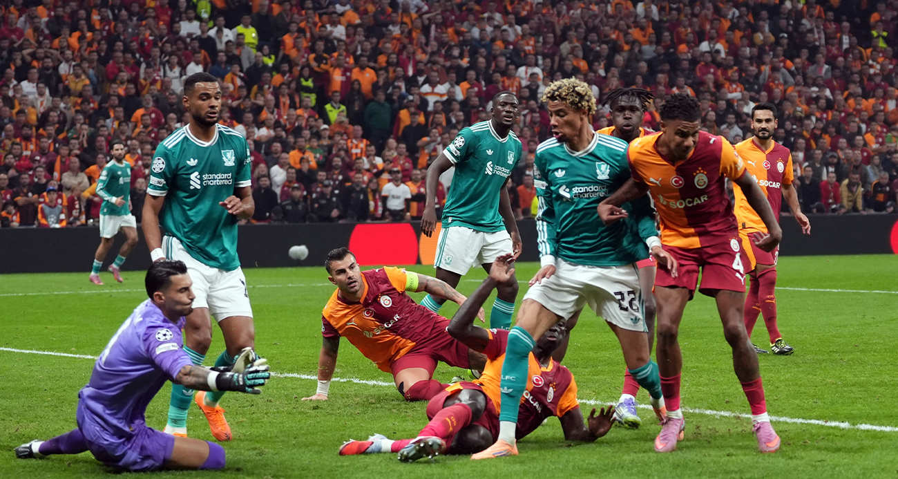 Galatasaray, Şampiyonlar Ligi’nde Liverpool’u Tek Golle Geçti!