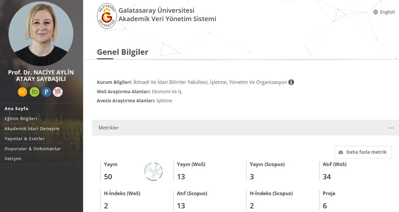 Galatasaray Üniversitesi Profesörü Emekliye Ayrıldı