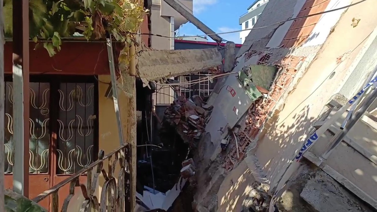 Gebze’de Çöken Bina Felaketi: Yan Bina Sakinleri Büyük Panik Yaşadı