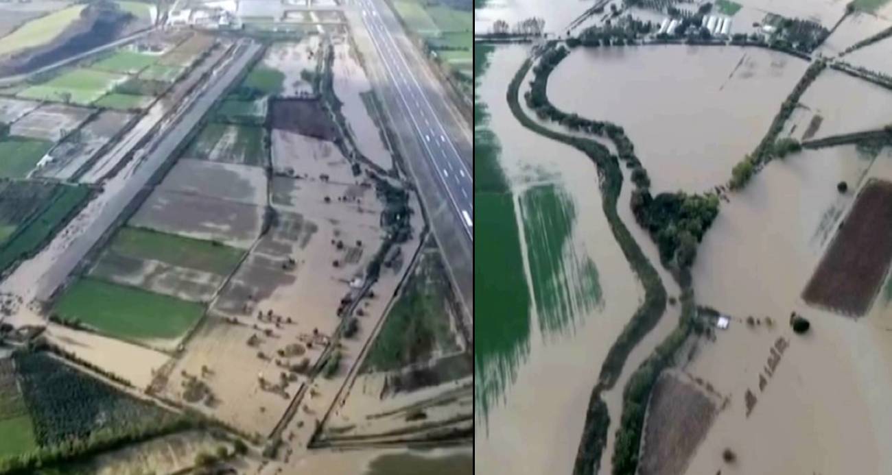 Gökçeada’da Sel Felaketi: Bölge Dron ile Görüntülendi