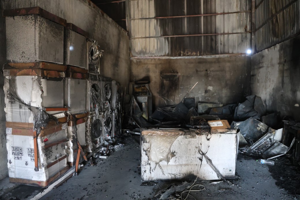 Hatay’da Beyaz Eşya Mağazasında Büyük Yangın: 3 Milyon TL Zarar