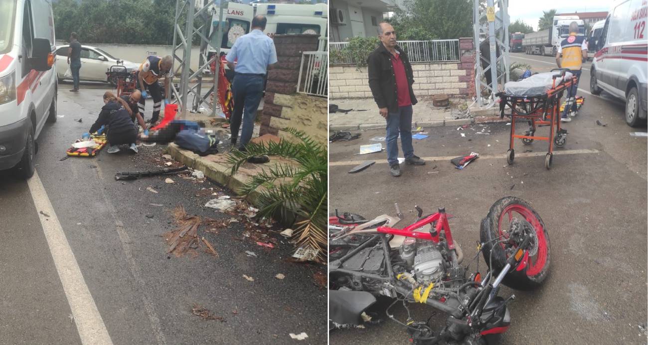 Hatay’da Motosiklet ve Servis Araç Çarpışması Sonucu Genç Hayatını Kaybetti