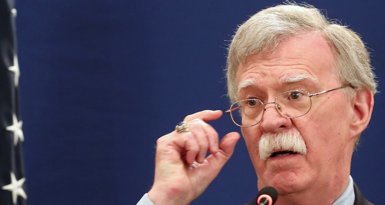 John Bolton’a Gizli Belgelerle İlgili Suçlama
