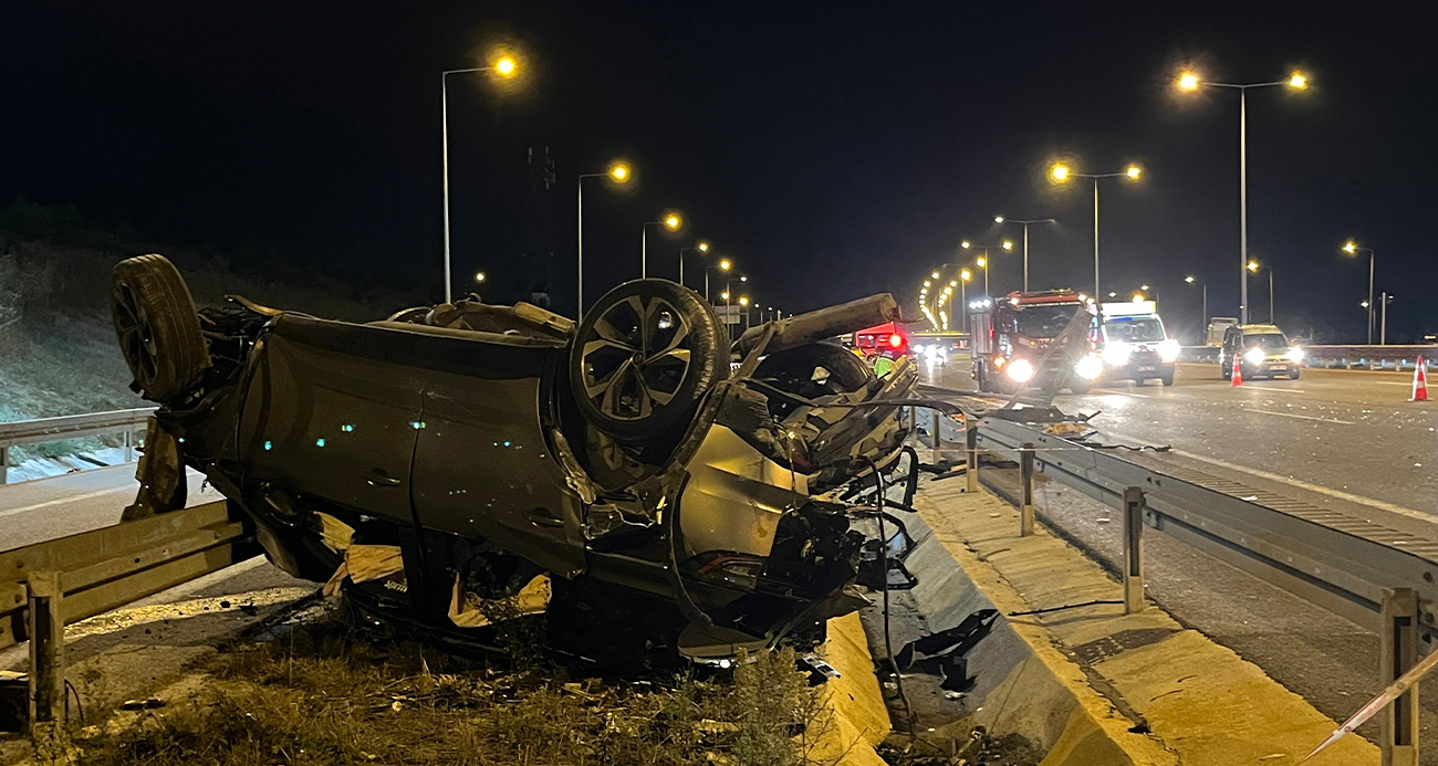 Kuzey Marmara Otoyolu’nda Trajik Kaza: 2 Can Kaybı, 5 Yaralı