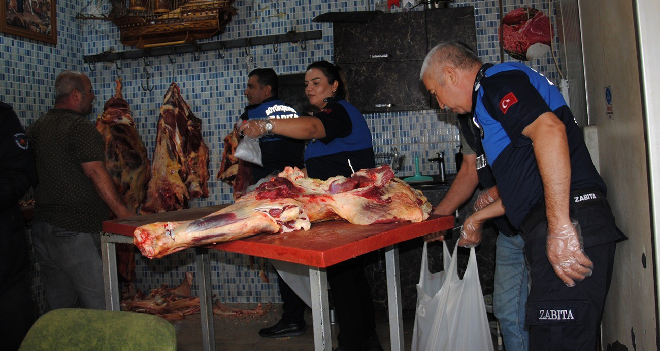 Şanlıurfa’da 1 Ton Bozuk Et Yakalandı