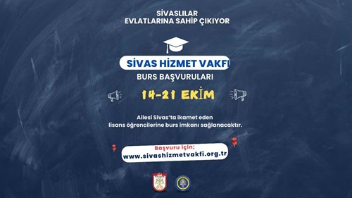 Sivas Hizmet Vakfı, Üniversite Öğrencilerine Burs Desteğini Sürdürüyor