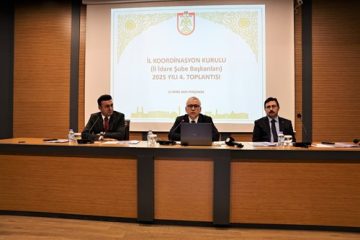 Sivas’ta 2025 Yılı Koordinasyon Kurulu Toplantısı Yapıldı