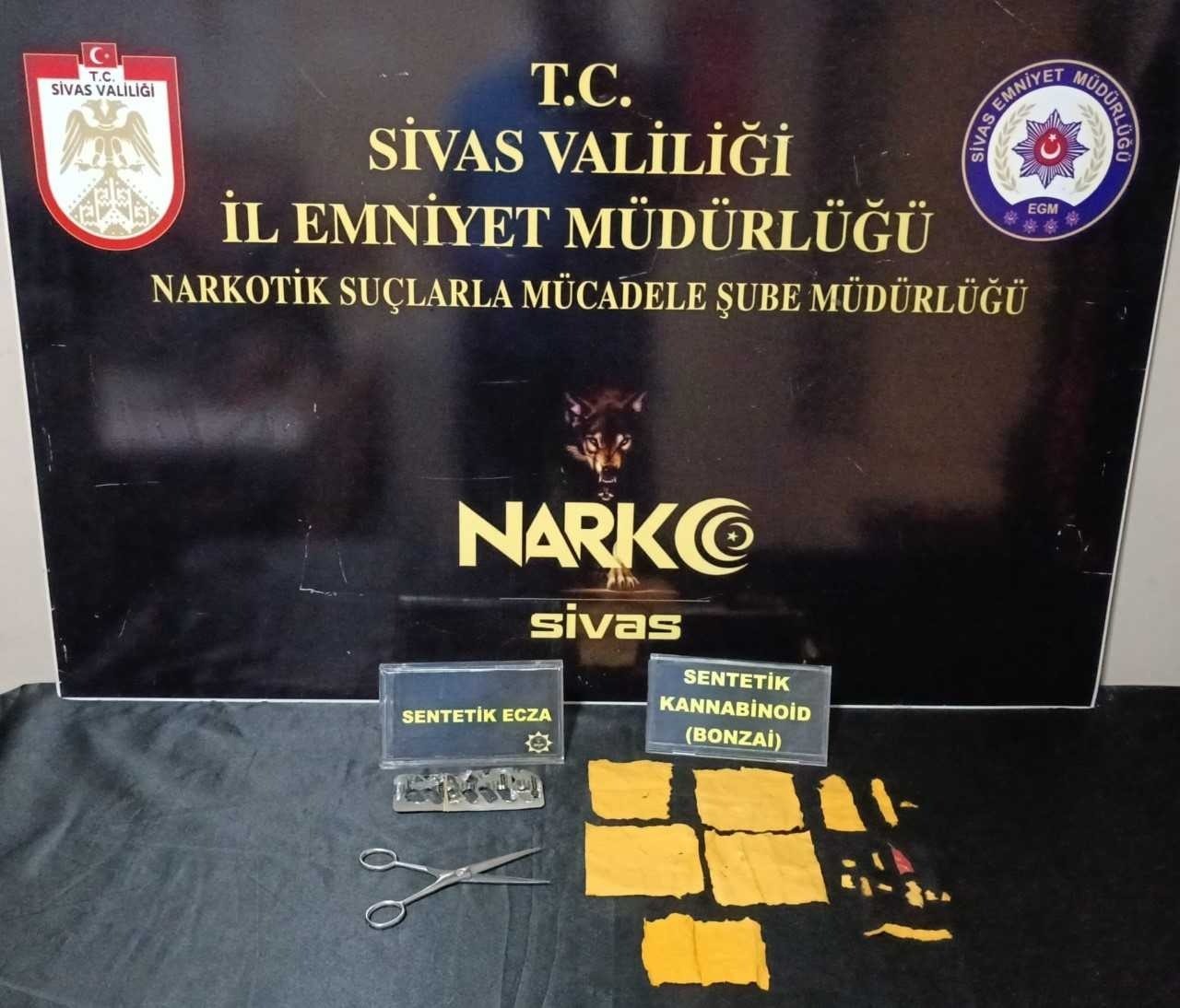 Sivas’ta Büyük Uyuşturucu Operasyonu: 8 Gözaltı, 4 Tutuklama