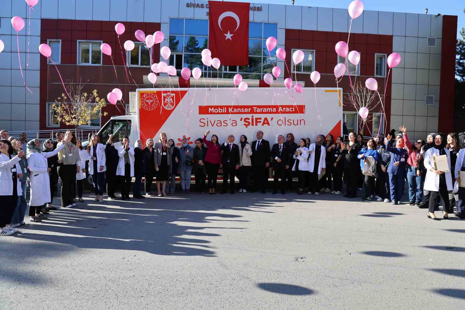 Sivas’ta Mobil Kanser Tarama Aracıyla Meme Kanseri Taramalarında Büyük Artış
