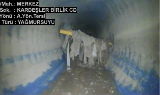 Sivas’ta Tehlikeli Durum: Yağmur Suyu Hattında Doğalgaz Borusu Bulundu