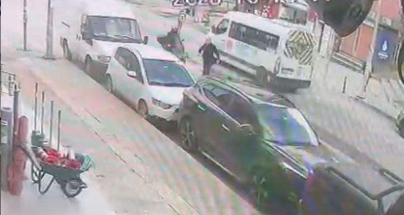 Ümraniye’de Trafik Kazası: Yaya ile Motosiklet Çarpıştı