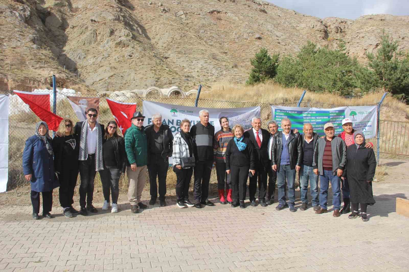 Zara’da Üniversite Öğrencileri 30 Bin Fidan Dikti