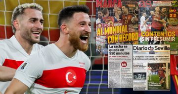 A Milli Takım’ın İspanya ile Beraberliği İspanyol Basınında Geniş Yankı Buldu