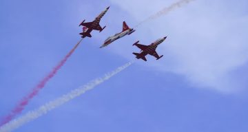 Çorlu Semalarında Türk Yıldızları’ndan Büyüleyici Gösteri