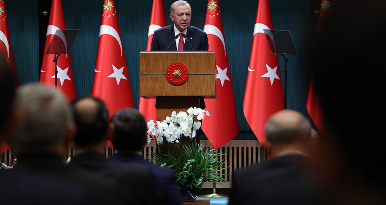 Cumhurbaşkanı Erdoğan Kabine Toplantısı Sonrası Açıklamalarda Bulundu