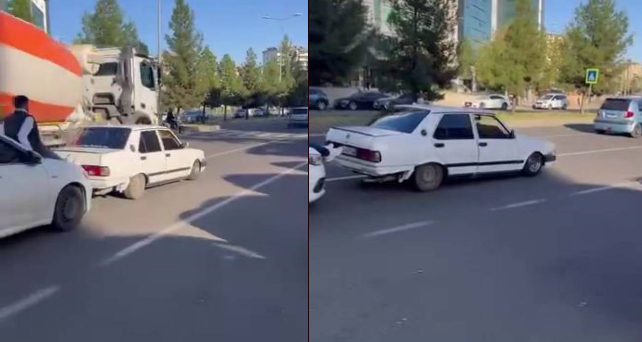 Diyarbakır’da Trafik Güvenliğini Tehlikeye Atan Olay