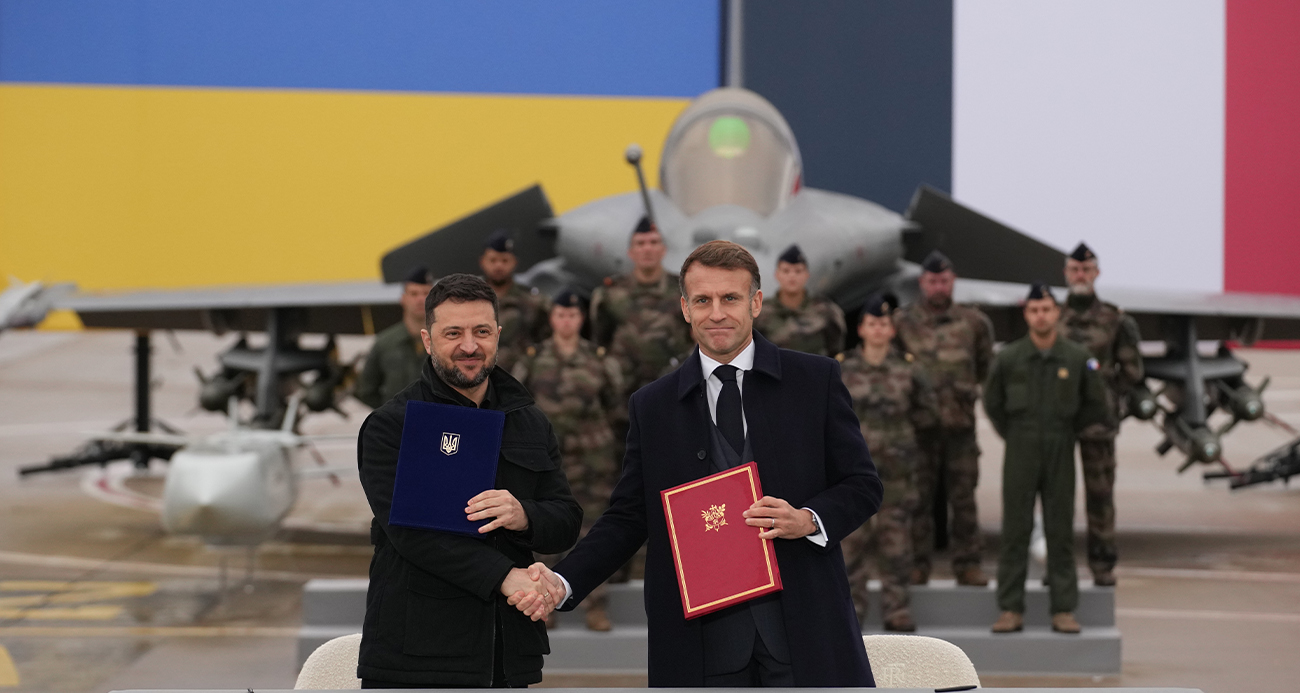 Fransa ve Ukrayna’dan Stratejik Savunma Ortaklığı: On Yıllık Anlaşma İmzalandı