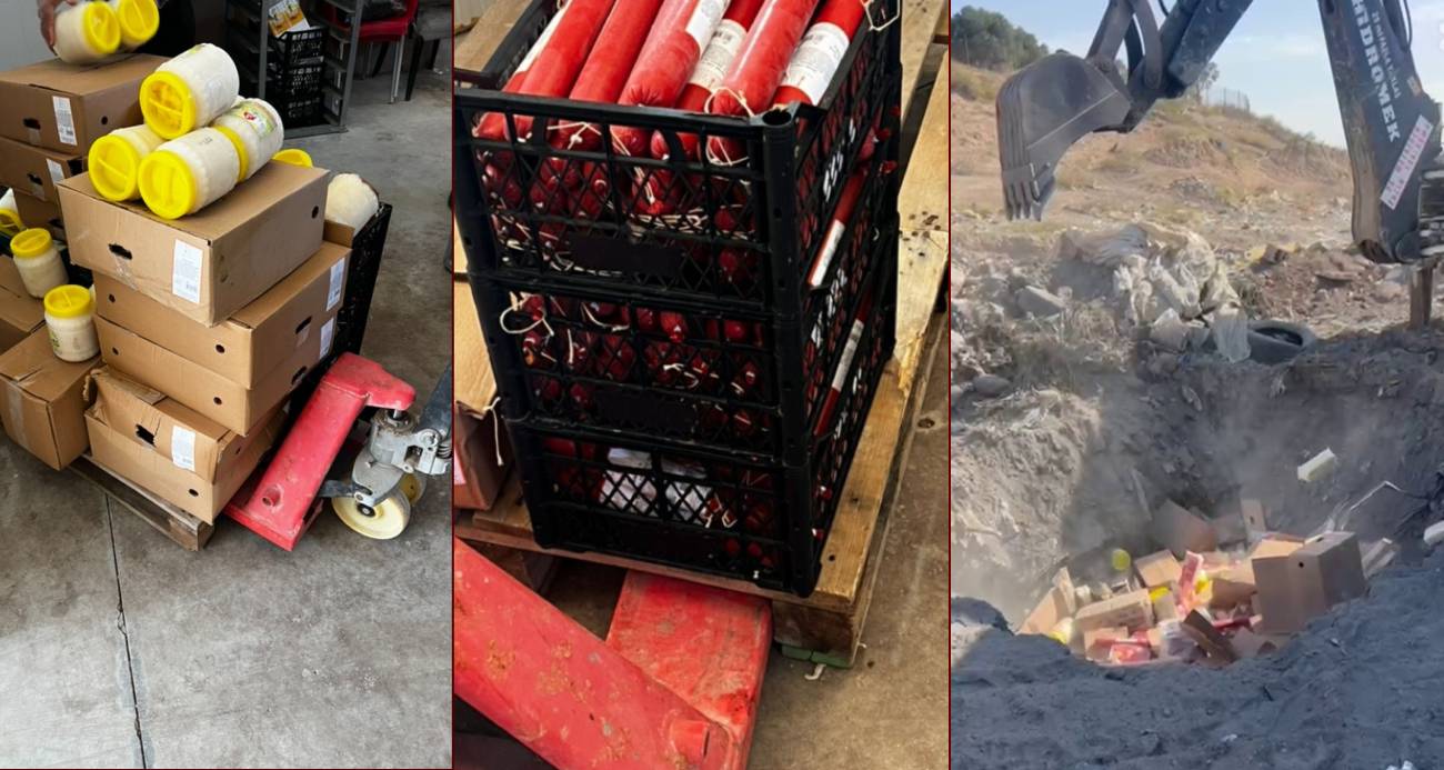 Hatay’da Halk Sağlığını Tehdit Eden 1 Ton Gıda Ürünü İmha Edildi
