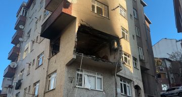 İstanbul Kağıthane’de Meydana Gelen Korkunç Doğal Gaz Patlaması Güvenlik Kamerasında