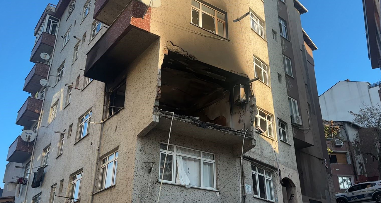 İstanbul Kağıthane’de Meydana Gelen Korkunç Doğal Gaz Patlaması Güvenlik Kamerasında