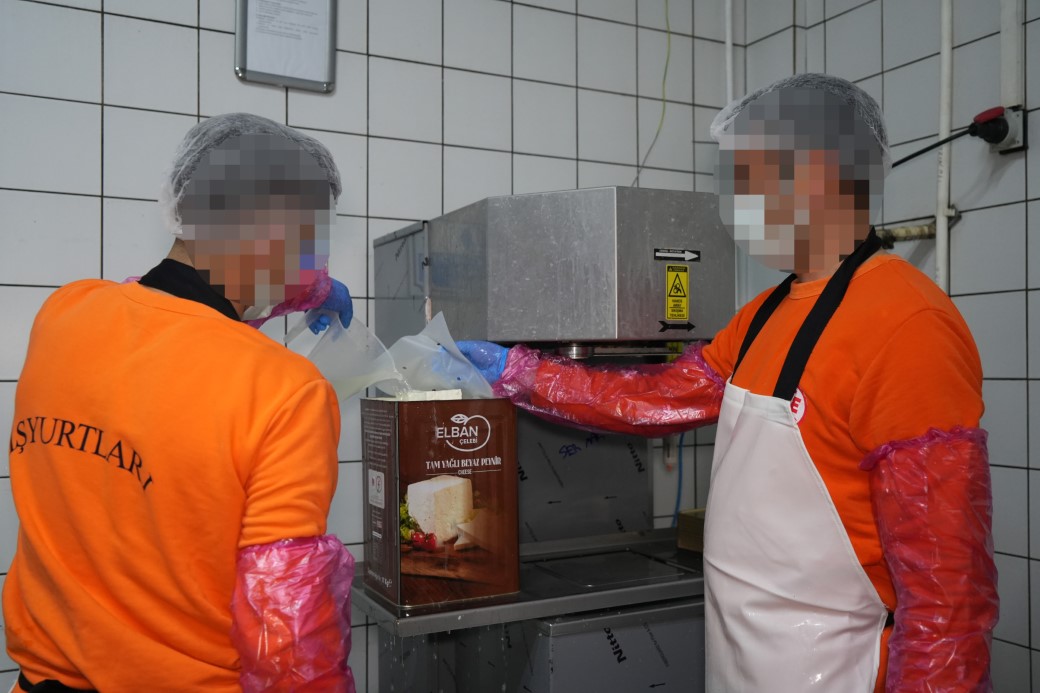 Kırıkkale’de Hükümlüler Üretim Yaparak Ekonomiye Katkı Sağlıyor