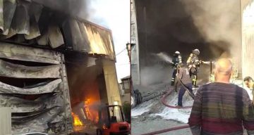 Kocaeli Gebze’deki Tesis Yangını: 6 Can Kaybı ve İlk Görüntüler