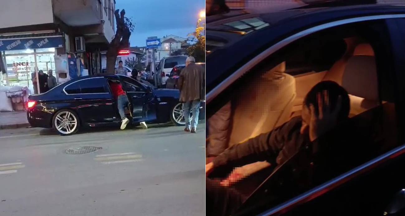 Kocaeli Körfez’de Lüks Araç İçinde Bıçaklı Saldırı ve Kaza