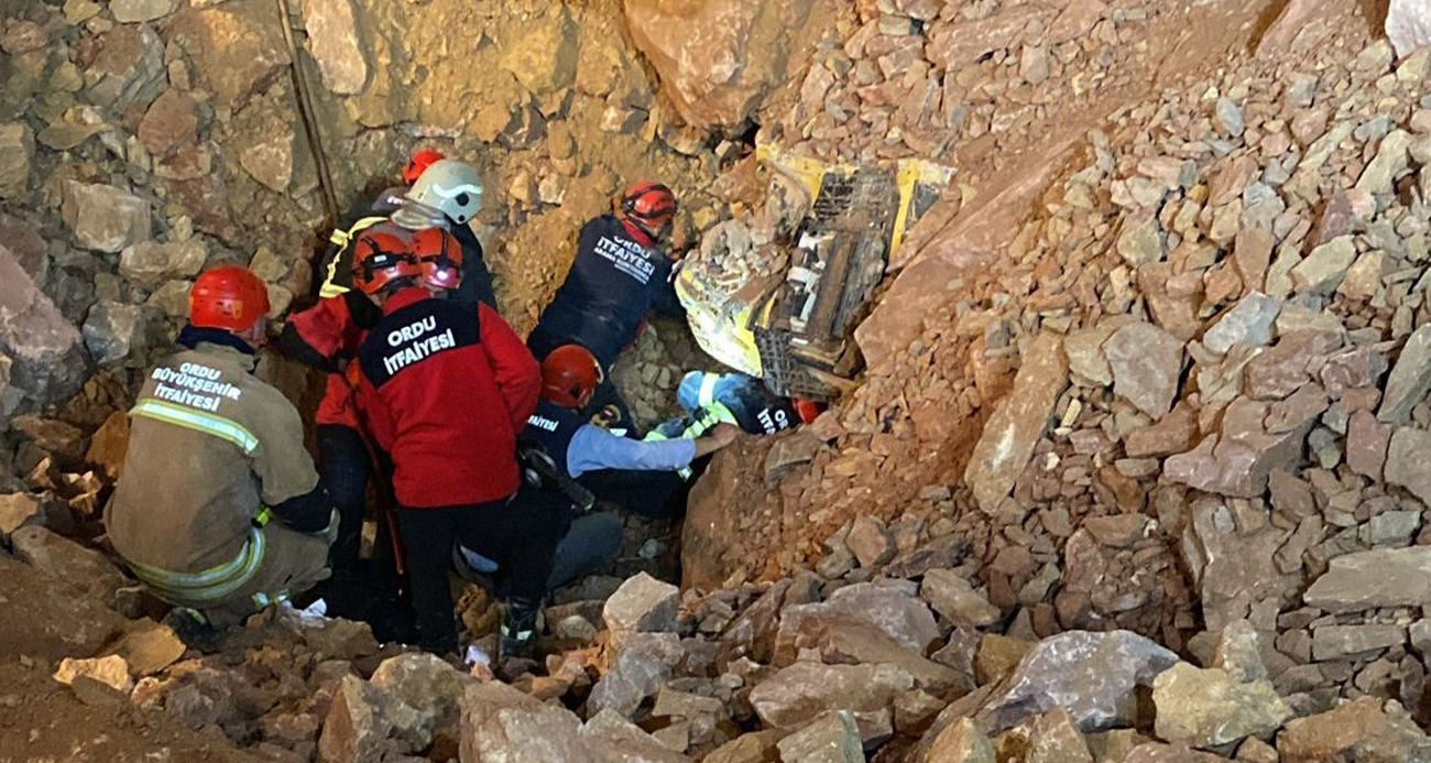 Ordu Fatsa’da Taş Ocağındaki Göçükte Bir Kişi Hayatını Kaybetti