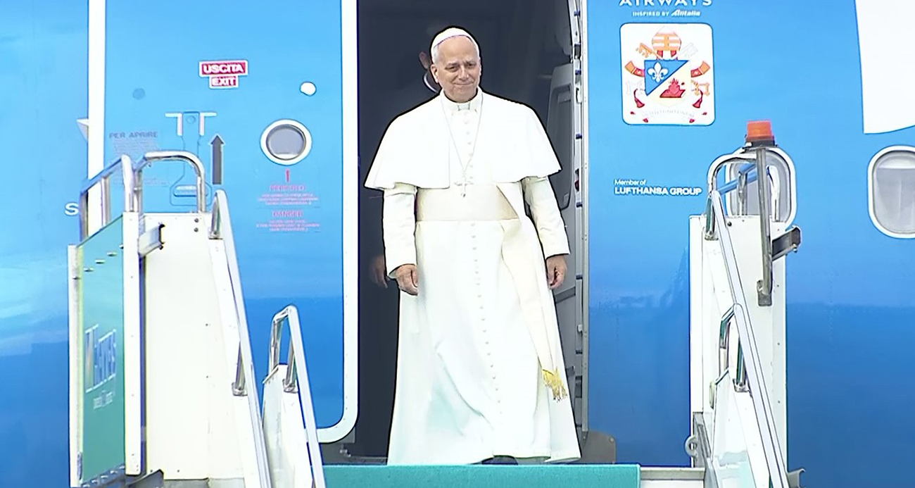 Papa 14. Leo’nun Türkiye Ziyareti Başladı: İlk Durak Ankara