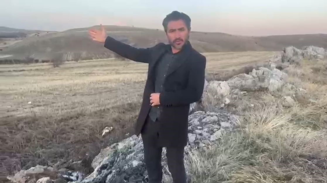 Sivas Bozkırında Nadir Görülen Karaca Sürprizi