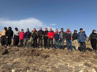 Sivas’ta Meraların Yeşil Dönüşümü: Binlerce Tuz Çalısı Dikiliyor