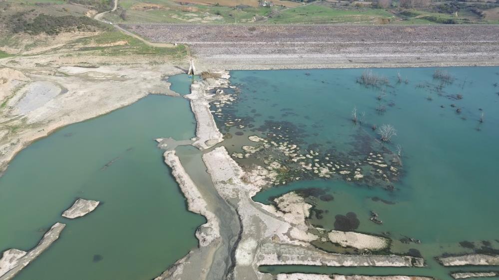 Tekirdağ Naip Barajı’nda Su Seviyesi Alarm Veriyor