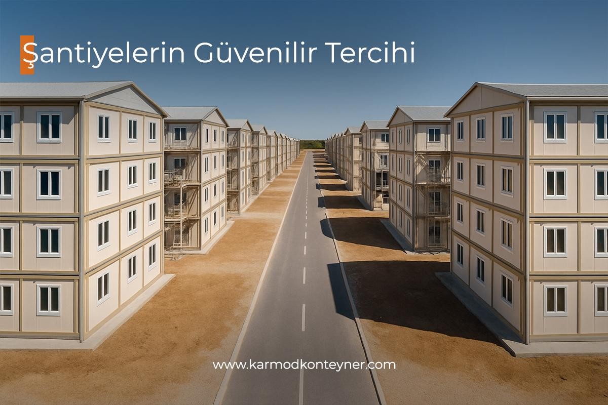 Yüzyılın Konut Projesinde Yeni Dönem: Müteahhit İnşaat Firmaları Şantiyelerinde Yeni Konteyner Çözümleri