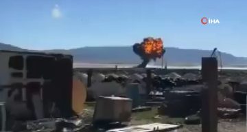 ABD’de Eğitim Görevi Sırasında F-16C Savaş Uçağı Düştü