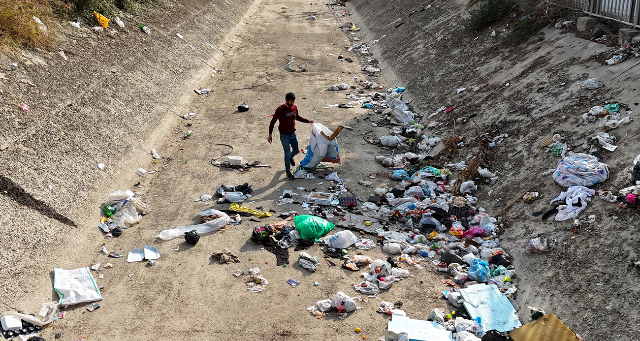Adana’daki Sulama Kanalları Çöplüğe Dönüşüyor
