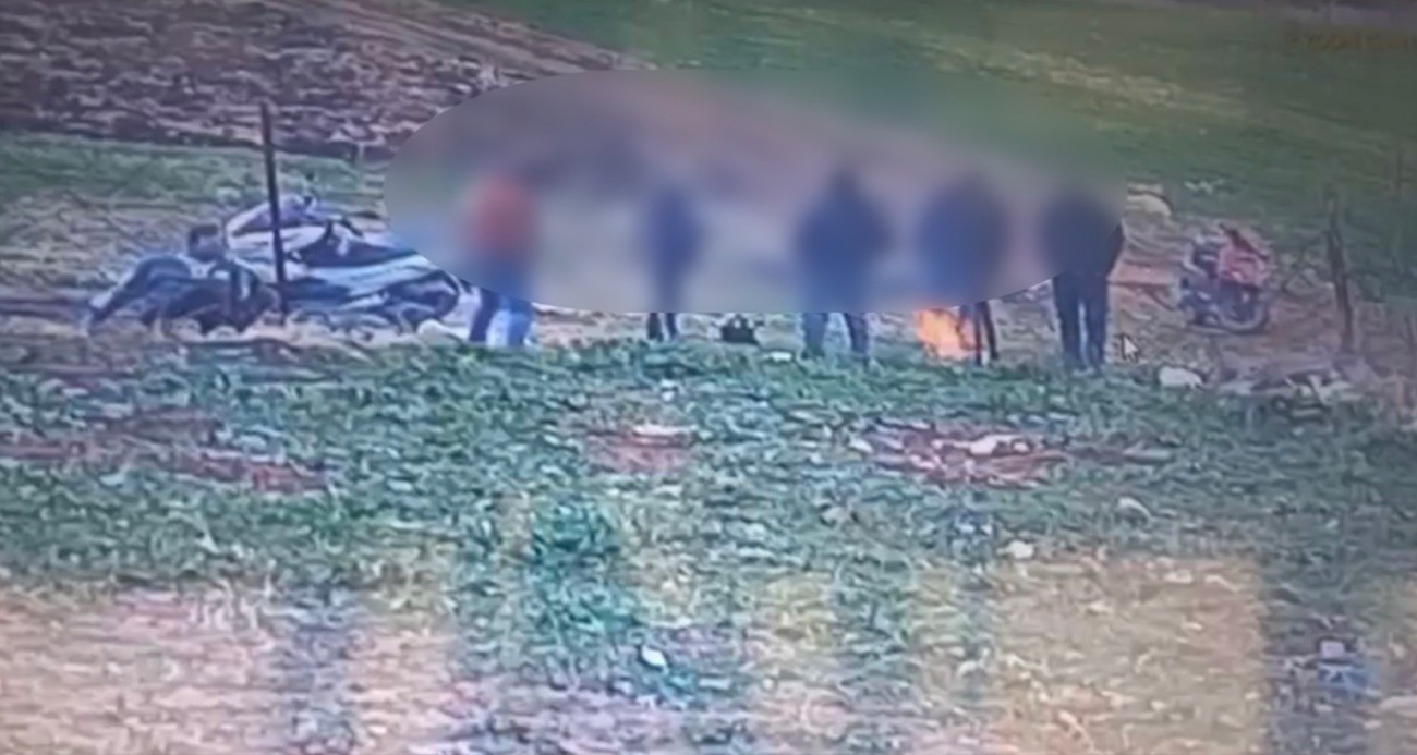 Adıyaman’da Madde Etkisindeki Gençler Güvenlik Kamerasında