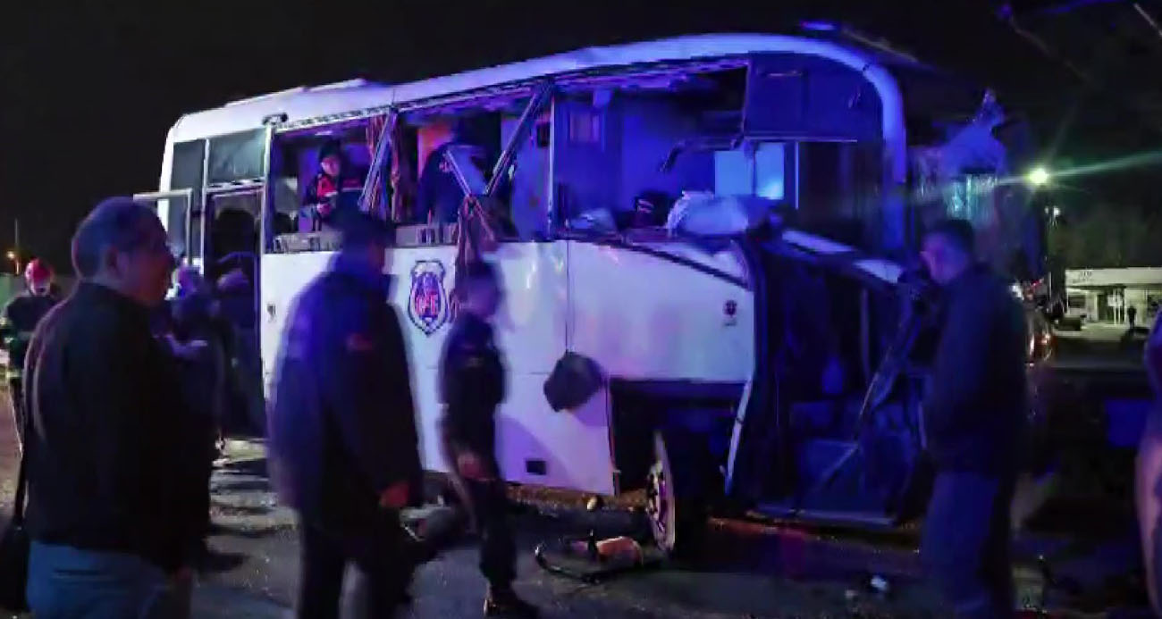 Amasya Merzifon’da Meydana Gelen Zincirleme Kaza 23 Kişiyi Yaraladı