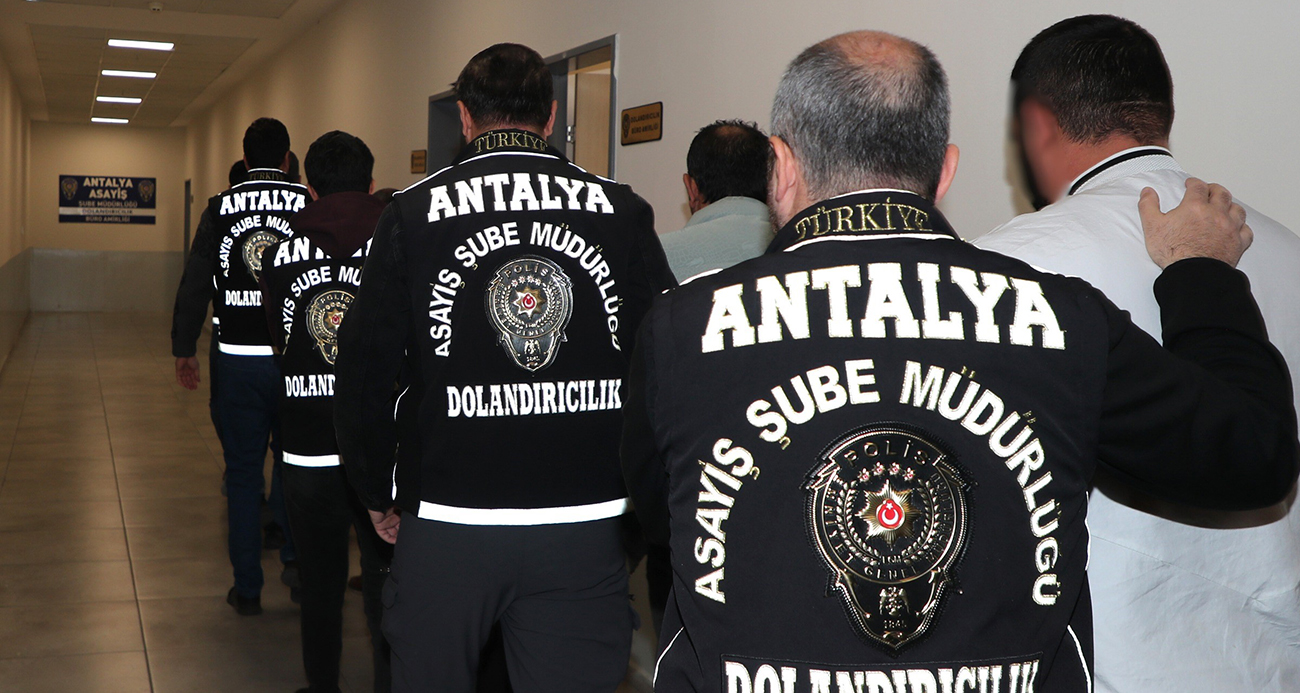 Antalya’da Polis Kimliğiyle Milyonluk Dolandırıcılık Operasyonu