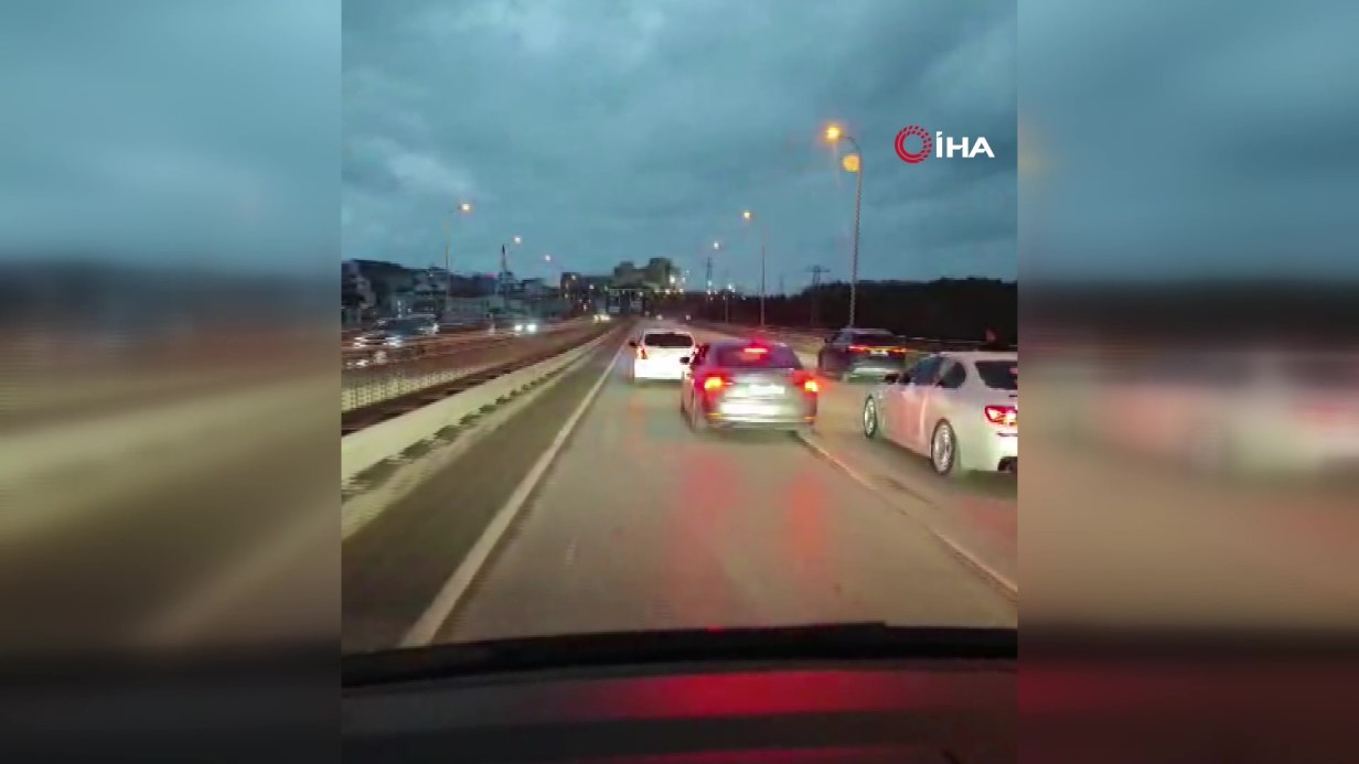 Arnavutköy’de Düğün Konvoyunda Tehlikeli Anlar: Silahla Havaya Ateş Açıldı