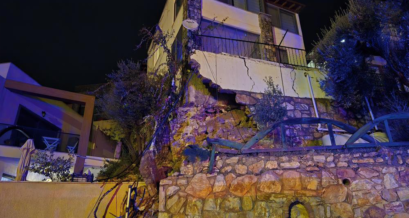 Bodrum’da Şiddetli Yağış Hayatı Felç Etti