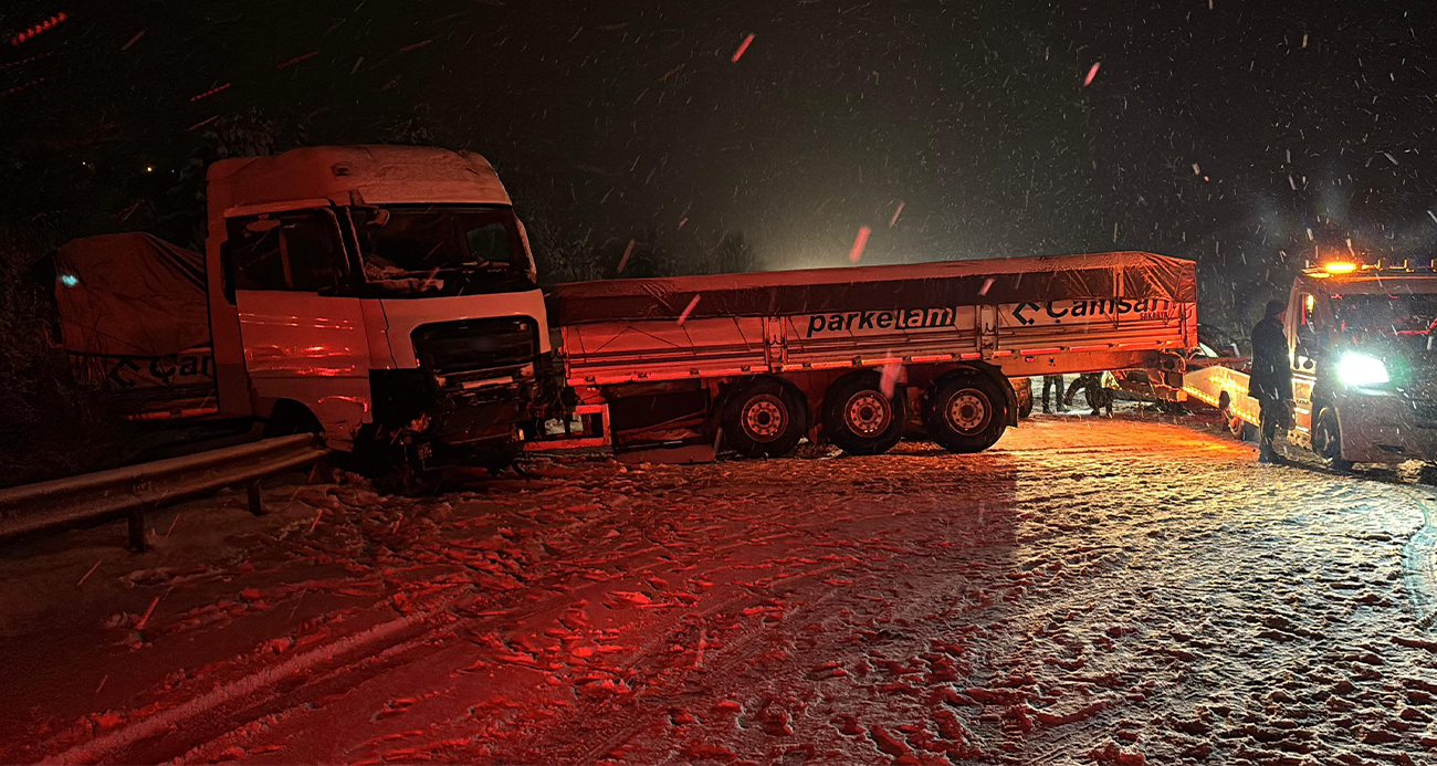 Bolu’da Zincirleme Trafik Kazası: TEM Otoyolu Karıştı