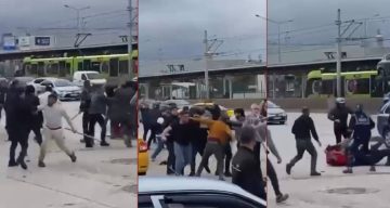 Bursa Osmangazi’de Meydan Muharebesini Andıran Kavga