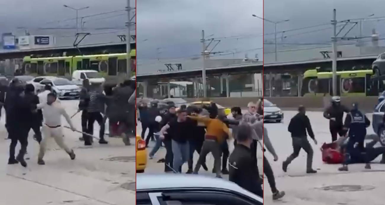 Bursa Osmangazi’de Meydan Muharebesini Andıran Kavga