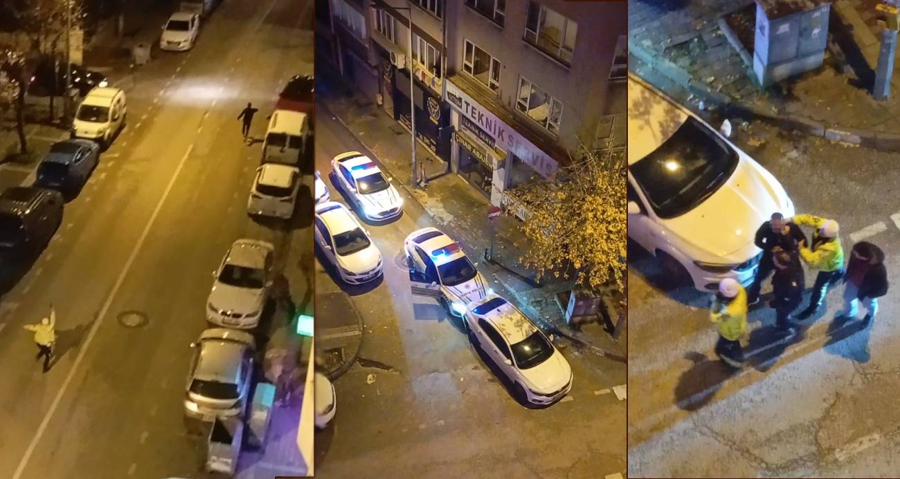 Bursa’da Alkollü Sürücünün Nefes Kesen Kaçışı Polis Kamerasında