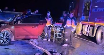 Çanakkale’de Gece Yarısı Trajik Kaza: 5 Kişi Öldü, 1 Kişi Yaralandı