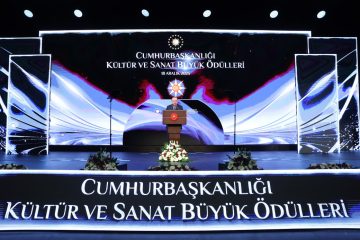 Cumhurbaşkanı Erdoğan Kültür ve Sanat Büyük Ödülleri Töreninde Konuştu