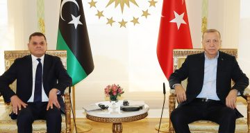 Cumhurbaşkanı Erdoğan, Libya Başbakanı ile Taziye Telefonu Gerçekleştirdi