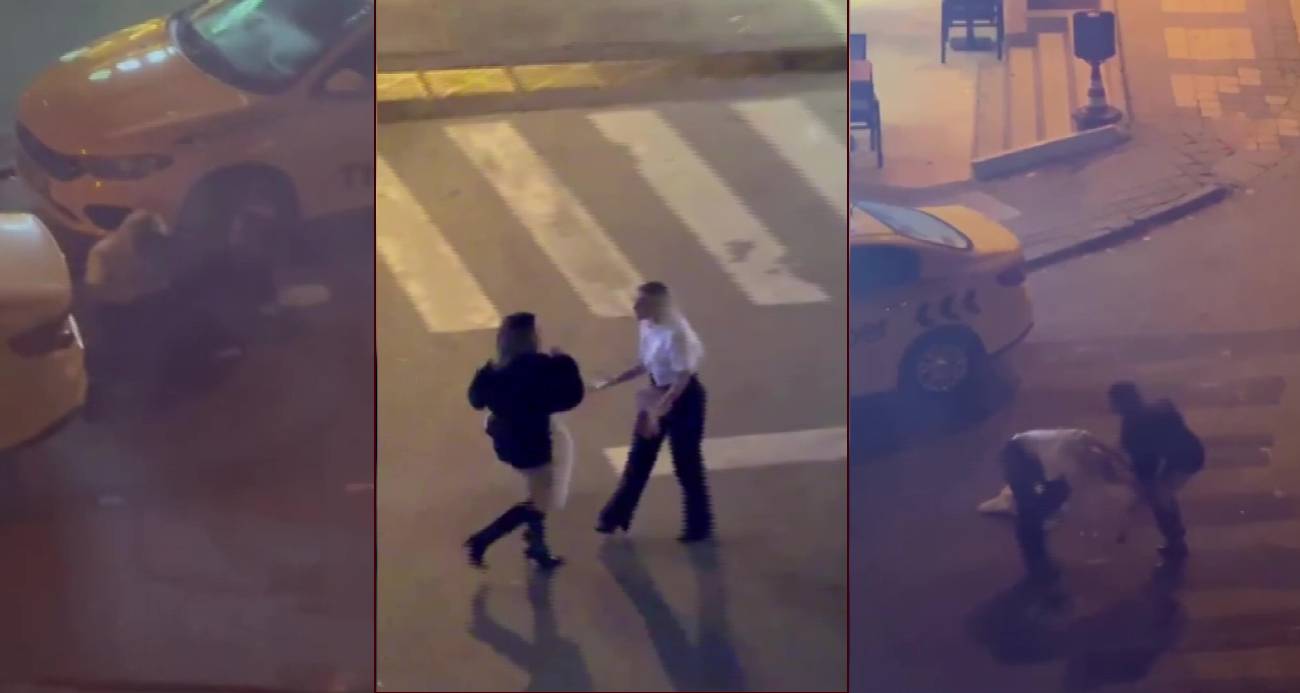 Esenyurt’ta Taksici Tartışması Kamerada