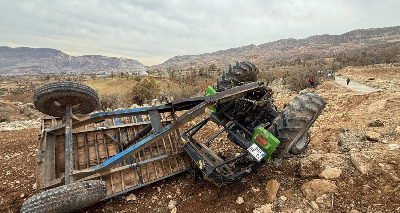 Gabar Dağı’nda Traktör Kazası: 13 İşçi Yaralı