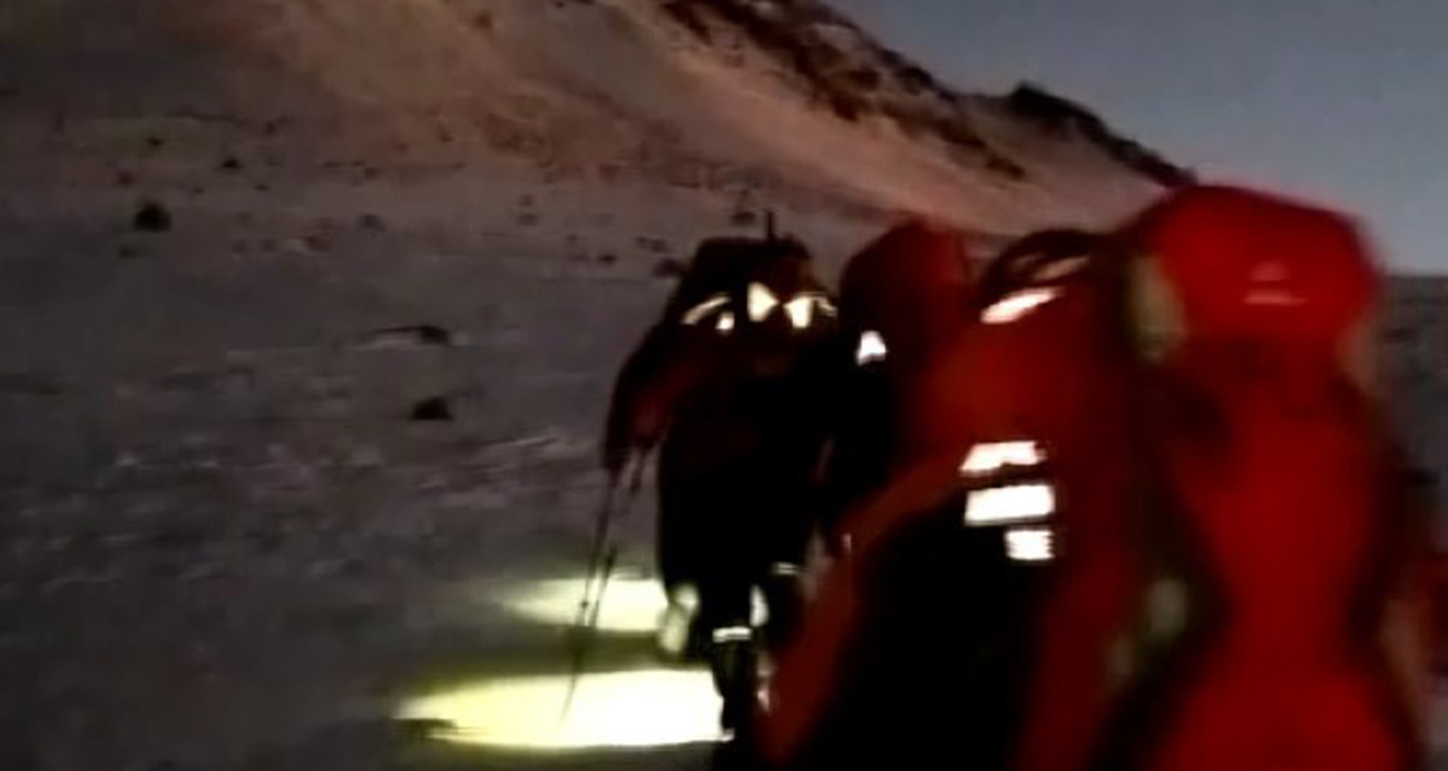 Hasan Dağı’nda Mahsur Kalan Üniversite Öğrencileri Helikopterle Kurtarıldı